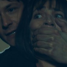 Mathieu Simonet con Carmen Maura nel film Escalade