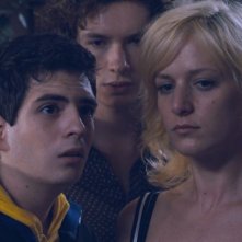 Renaud Cestre, Thomas Sagols e Julie Durand nel film Escalade