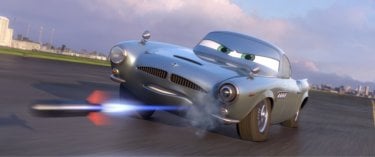 Finn McMissile sfreccia nel film Cars 2