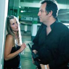 Francesco Gasperoni sul set di Parking Lot