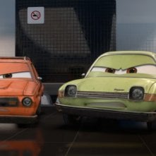 Grem e Acer nel film Cars 2