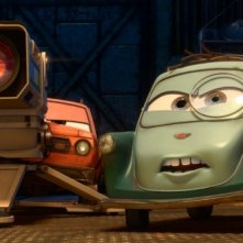 Una simpatica immagine del film Cars 2