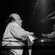 Una immagine di Michel Petrucciani al pianoforte