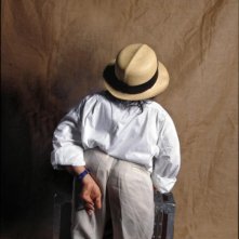 Una surreale posa di Michel Petrucciani