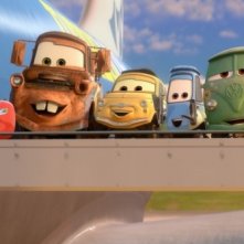 Cars 2: Saetta McQueen, Cricchetto,Luigi, Guido, Fillmore e Sarge