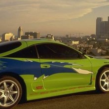 Una scena di The Fast and the Furious