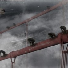 L'alba del pianeta delle scimmie: una cupa sequenza del film.