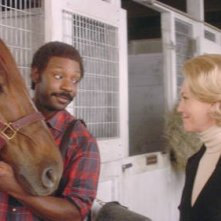 Secretariat: una scena con Nelsan Ellis e Diane Lane
