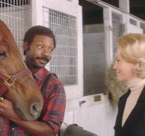 Secretariat: una scena con Nelsan Ellis e Diane Lane