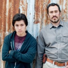 Demián Bichir e Tim Griffin posano per A Better Life