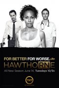 Un poster della stagione 3 di Hawthorne
