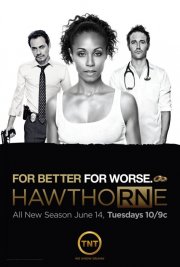 Un poster della stagione 3 di Hawthorne