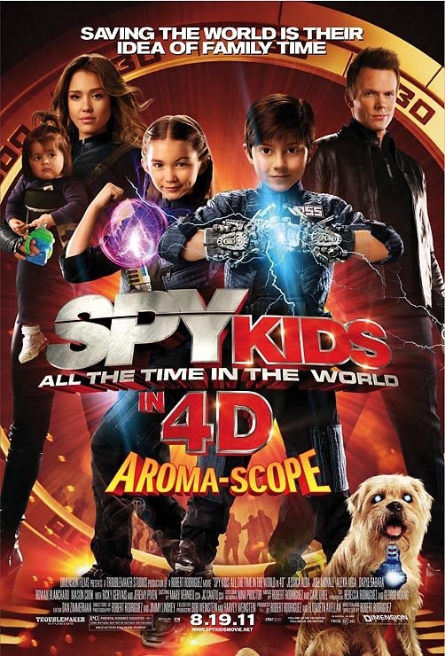 Nuovo Poster Per Spy Kids 4 All The Time In The World 207421