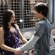 Crystal Reed e Tyler Posey nell'episodio 'Magic Bullet' di Teen Wolf