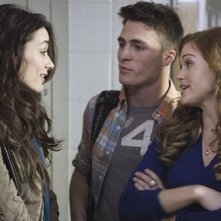 Crystal Reed e Holland Roden in una scena dell'episodio 'Wolf Moon' di Teen Wolf