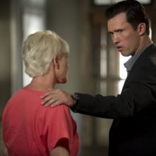 Jeffrey Donovan e Sharon Gless nell'episodio 'Bloodlines' di Burn Notice
