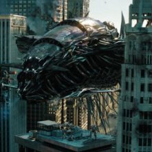 Transformers: The Dark of the Moon: una scena del film