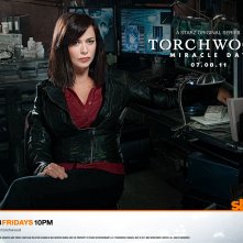 Un wallpaper con Eve Myles per la stagione 4 di Torchwood