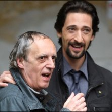 Adrien Brody sul set di 'Giallo' con Dario Argento