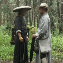 Donnie Yen e Takeshi Kaneshiro in una sequenza del film Swordsmen - Wu xia