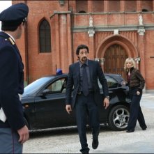 Emmanuelle Seigner e Adrien Brody, compagni d'indagini nel film Giallo