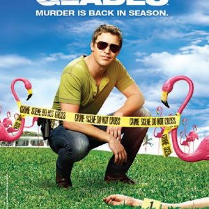 Un poster della stagione 2 di The Glades