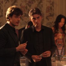 Michele Riondino e Andrea Bosca in una scena del film Gli sfiorati