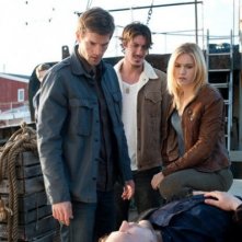Emily Rose, Eric Eric Balfour e Lucas Bryant nell'episodio 'Fear & Loathing' di Haven