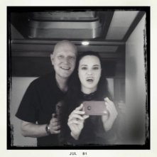 Asia Argento Sul Set Di Dracula 3D Con I Canini Da Vampira 208420