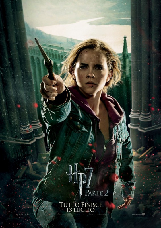 Character Poster Italiano Di Harry Potter E I Doni Della Morte Parte 2 Dedicato A Hermione 208424