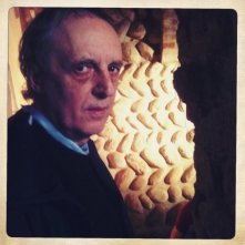Dario Argento sul set di Dracula 3D
