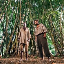 Thomas Ngijol e Fabrice Eboué in una scena del film Case Départ