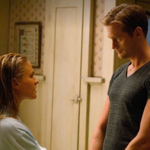 Anna Paquin ed Alexander Skarsgård nell'episodio You Smell Like Dinner di True Blood