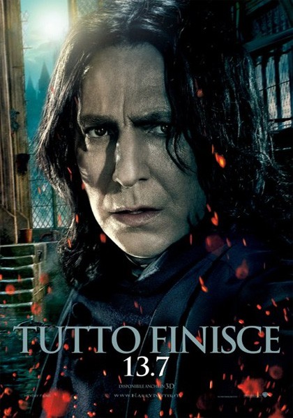 Character Poster Italiano Di Harry Potter E I Doni Della Morte Parte 2 Dedicato A Piton 208554
