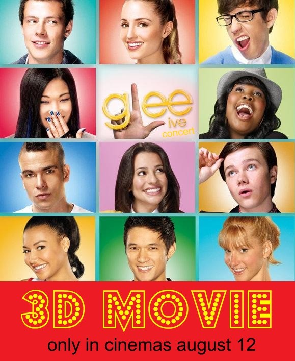 La Locandina Di Glee Live 3D 208659