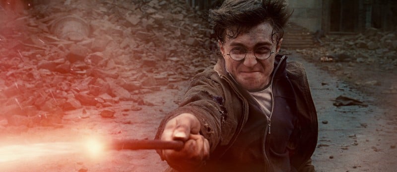 Harry Potter e i doni della morte - parte 2: Daniel Radcliffe in un momento del film