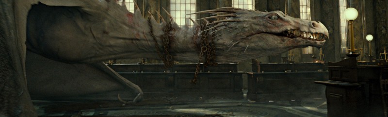 Una Immagine Del Drago Al Centro Di Harry Potter E I Doni Della Morte Parte 2 208721