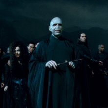 Voldemort (Ralph Fiennes) alla resa dei conti in Harry Potter e i doni della morte - parte 2