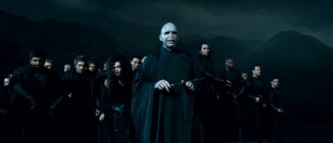 Voldemort (Ralph Fiennes) alla resa dei conti in Harry Potter e i doni della morte - parte 2