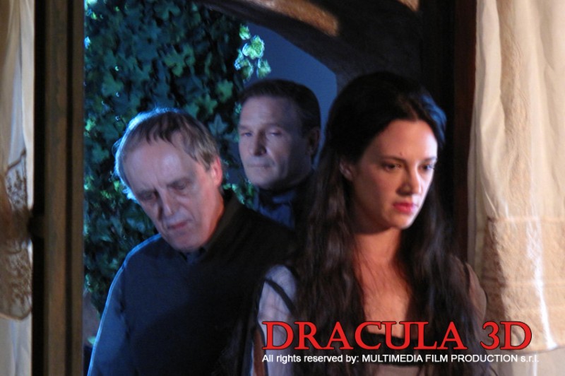Asia Argento Sul Set Di Dracula 3D Accanto A Suo Padre Dario 208827