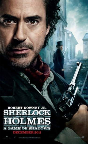 Character poster per Sherlock Holmes: A Game of Shadows - Robert Downey jr. è Holmes