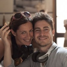 Daniela Cursi Masella e Salvatore Allocca sul set del loro Come trovare nel modo giusto l'uomo sbagliato