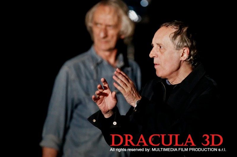 Dario Argento Mentre Dirige Il Suo Dracula 3D 208824