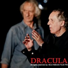 Dario Argento mentre dirige il suo Dracula 3D