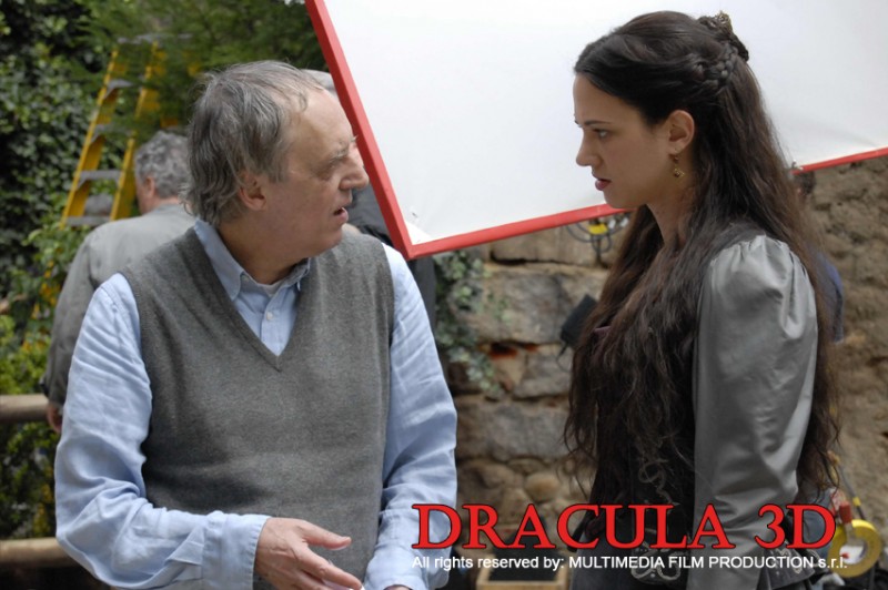 Dario Argento Sul Set Del Suo Dracula 3D Accanto A Sua Figlia Asia 208826