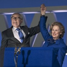 Jim Broadbent e Meryl Streep in The Iron Lady