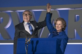 Jim Broadbent e Meryl Streep in The Iron Lady