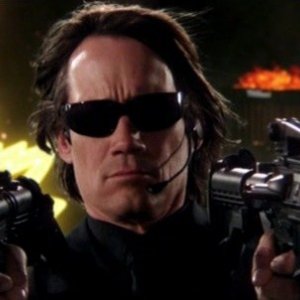 Kevin Sorbo  in una scena del film Bitch Slap - Le superdotate