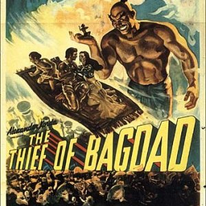 La locandina di Il ladro di Bagdad