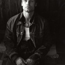 Marc Menard in un ritratto in bianco e nero